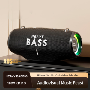 Parlante Portatil Heavy Bass36 10 Horas