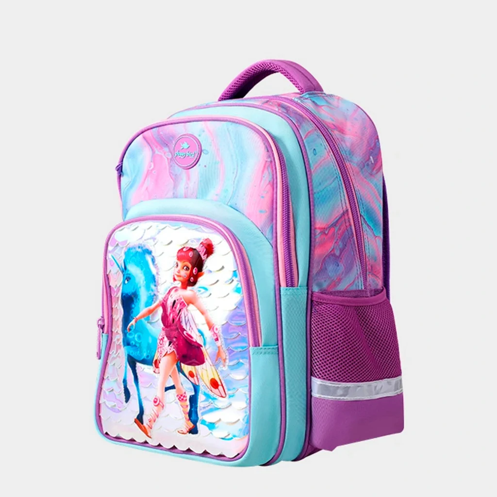 Morral infantil para niña Glossy Bird GB2692 con cartuchera incluida, ideal para colegio
